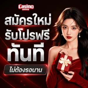 สมาชิกใหม่รับเครดิตฟรี
